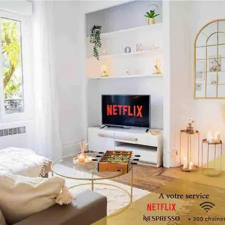 Apartment T2 Cosy & Spacieux Au Coeur De Monplaisir Lyon